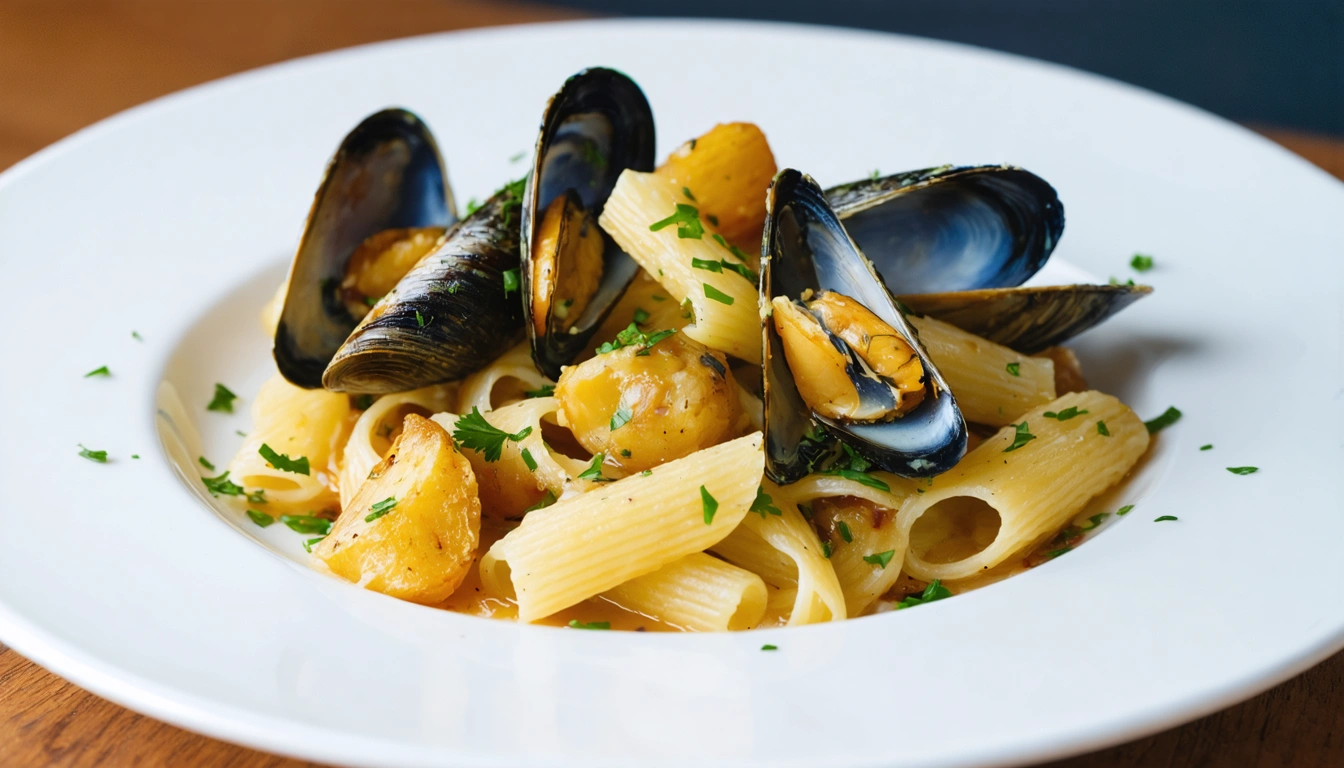 pasta patate e cozze